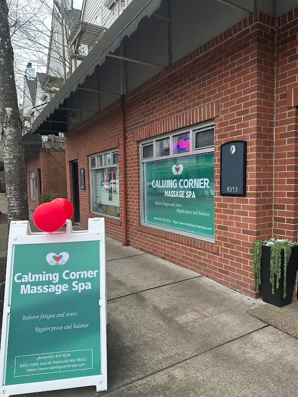 Calming Corner Massage Spa — Massage spa in Redmond